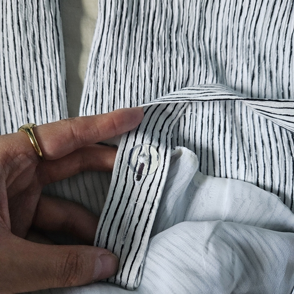 AMERICAN EAGLE Striped Jumpsuit One piece Romper Coastal Summer Size 00 AE - Picture 6 of 11